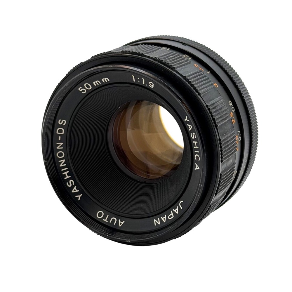 Yashica Auto Yashinon-DS 50mm f1.9 M42 Mount Prime Lens Japan Tested Read